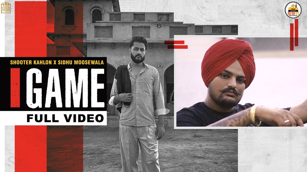 Game Lyrics in Punjabi by Shooter Kahlon | Sidhu Moose Wala